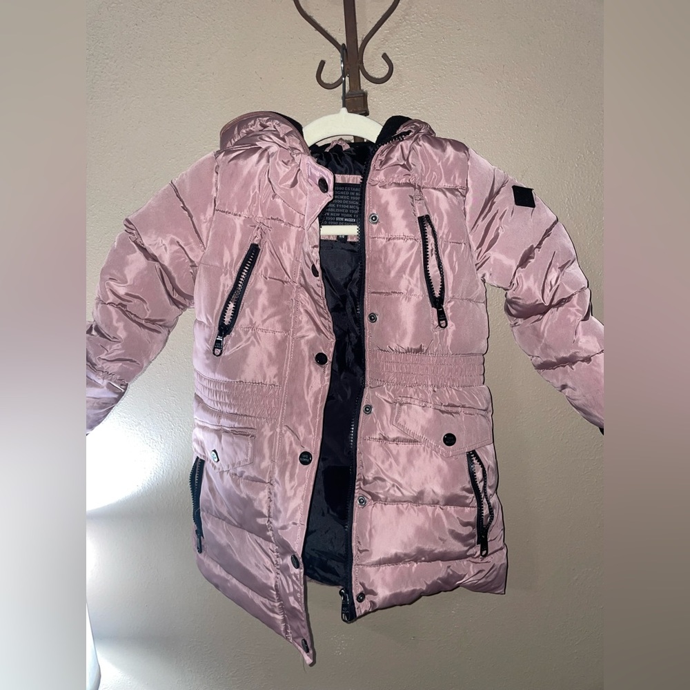DARK DUSTY ROSE   size girls 5/6 STEVE MADDEN